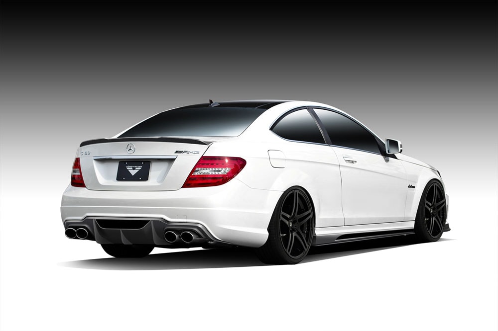 Benz W204 Sedan Vorstiener trunk spoiler II 00